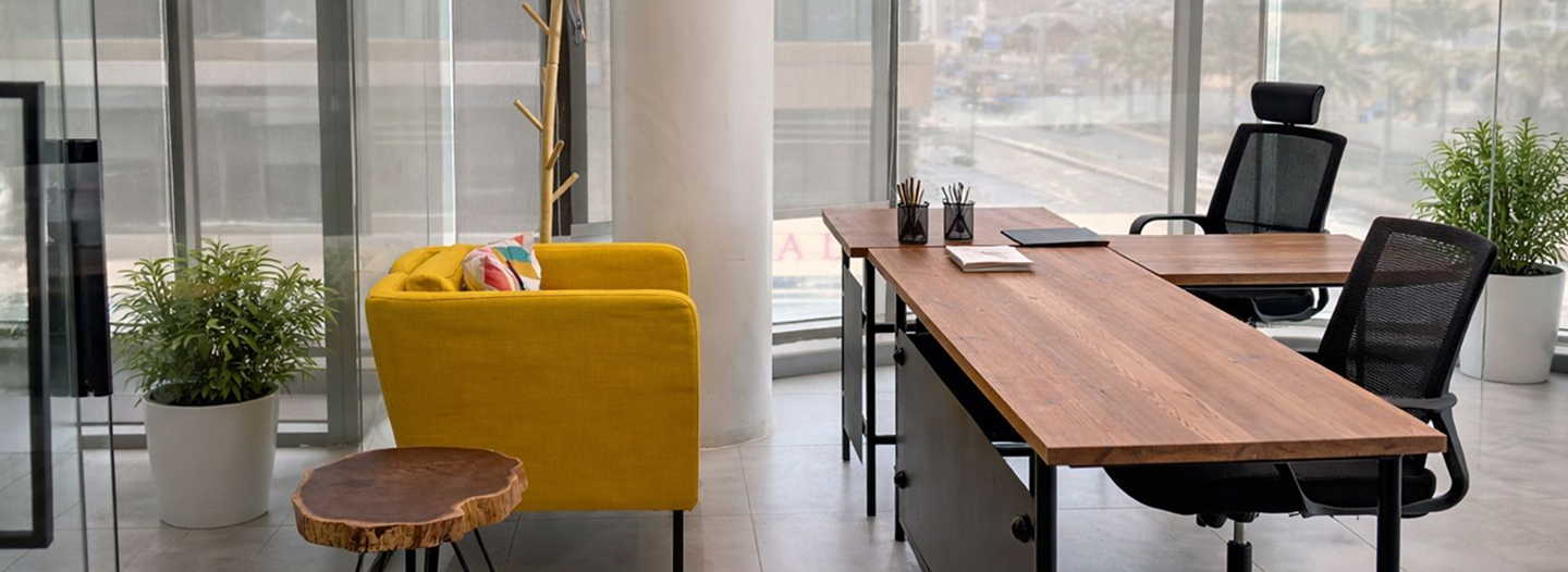 Modern coworking space