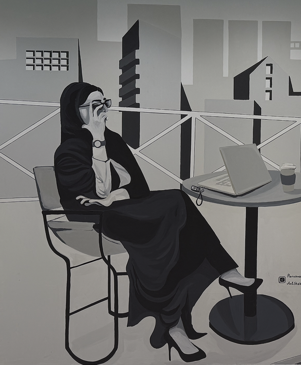 Professional woman at desk